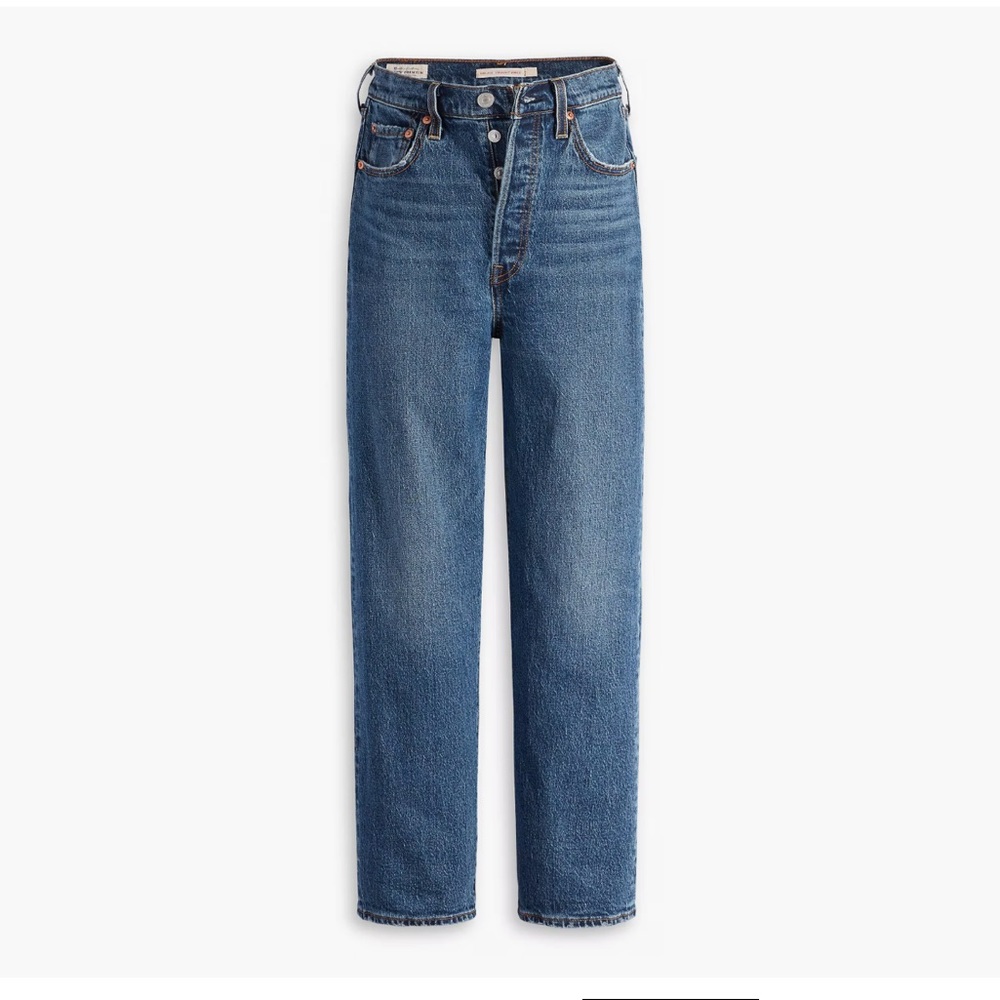 Levi’s Ribcage Straight Denim Jeans cropped